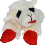 Happy Pet Lamb Chop Plush Squeaker Toy